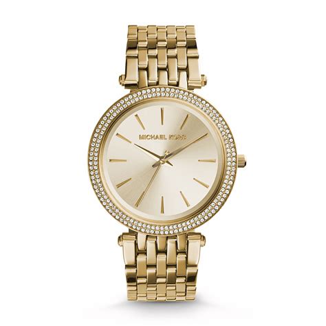 michael kors horloge gold|Michael Kors gold tones.